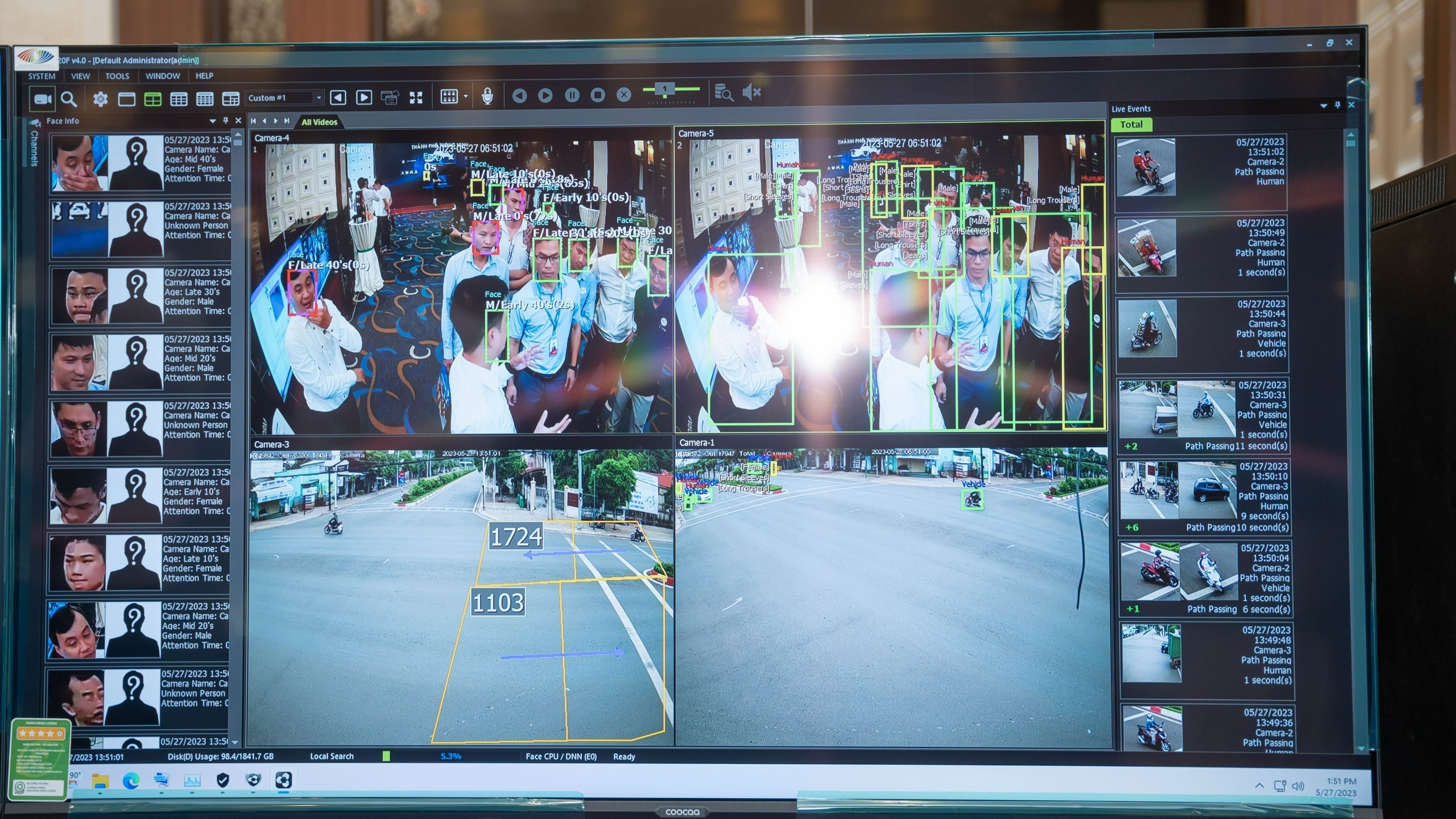 Phần mềm phân tích video iVMS giúp nhận diện, ghi lại và phân tích các sự kiện Phần mềm phân tích video iVMS giúp nhận diện, ghi lại và phân tích các sự kiện