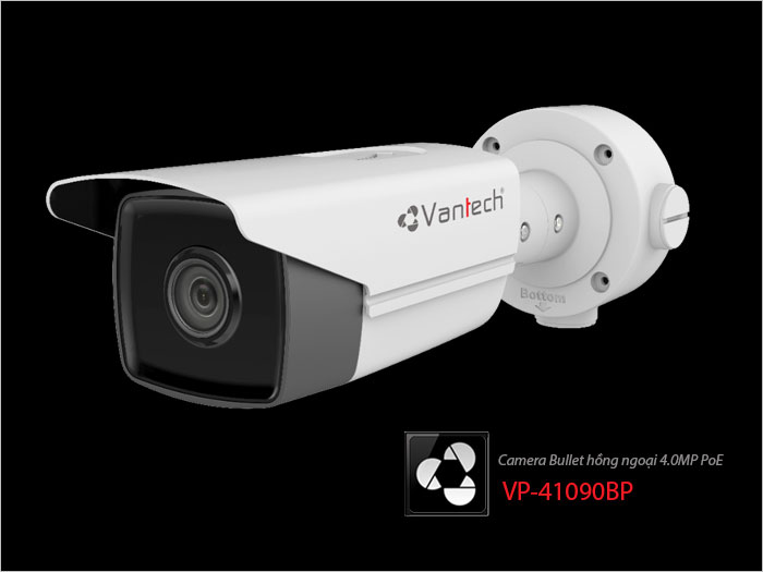 Camera Bullet hồng ngoại 2.0MP PoE VP-21090BP Camera Bullet hồng ngoại 2.0MP PoE VP-21090BP