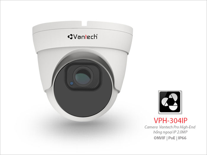 Camera hồng ngoại IP 2.0 Megapixel Vantech VPH-304IP Camera hồng ngoại IP 2.0 Megapixel Vantech VPH-304IP